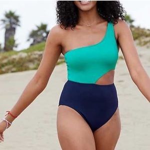 Aerie One Shoulder Swimsuit